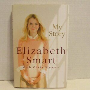 Elizabeth Smart Book My Story Medium Black White Reading Survival Story Book